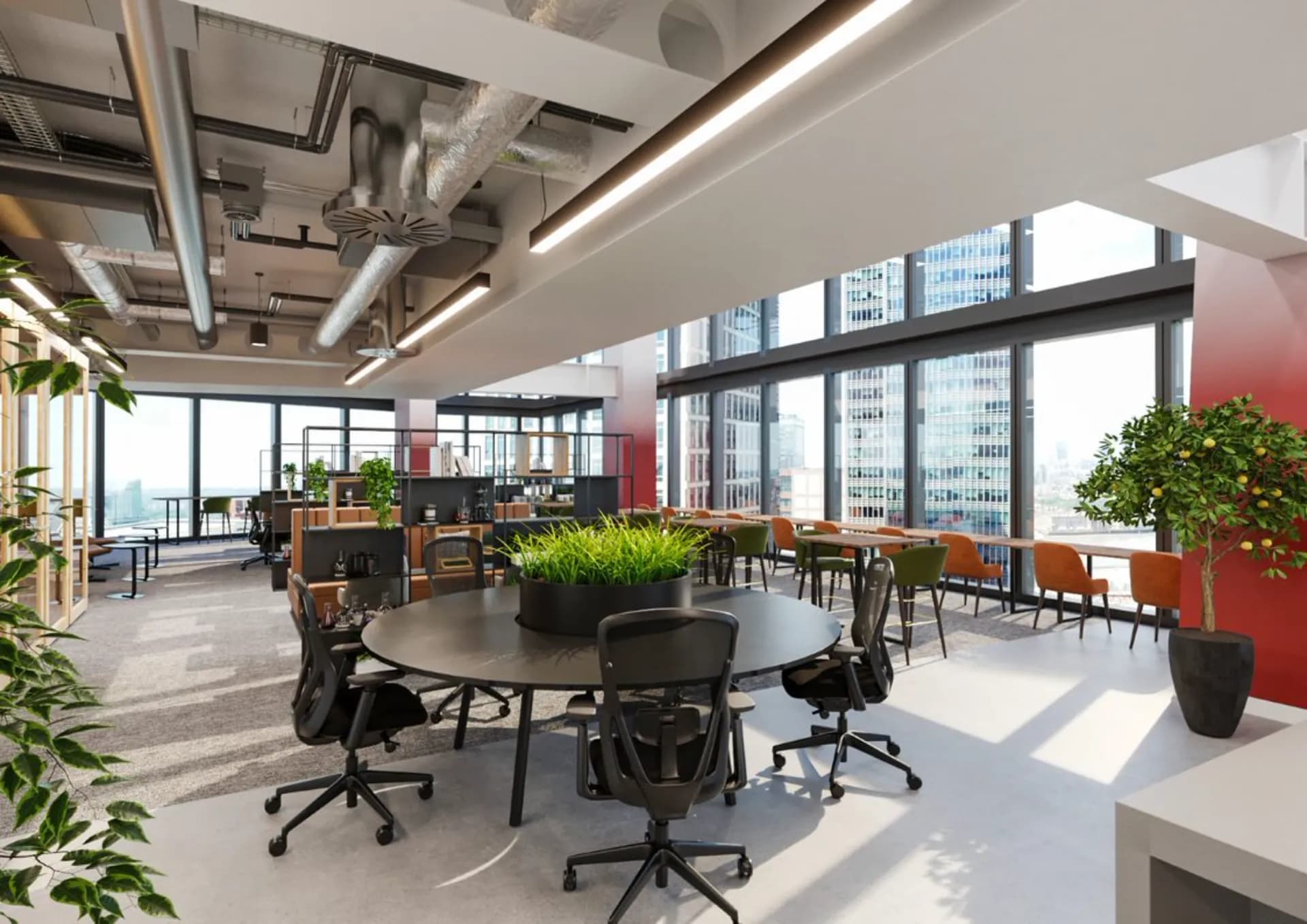 Desk at XCHG Spaces