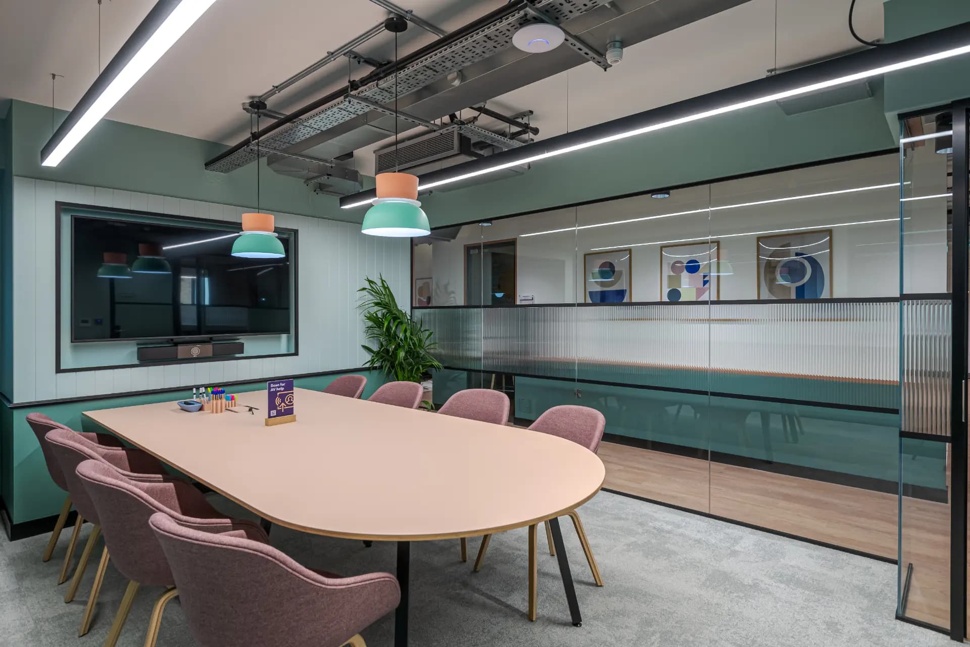 Meeting room at Work.Life Borough