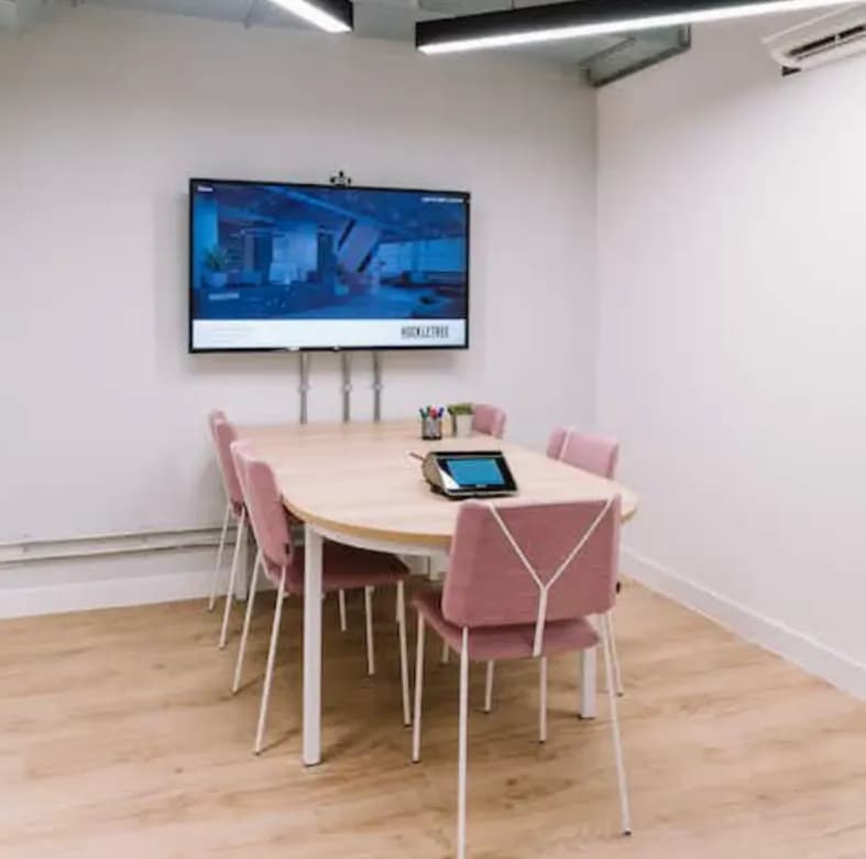 Meeting room at Huckletree Soho