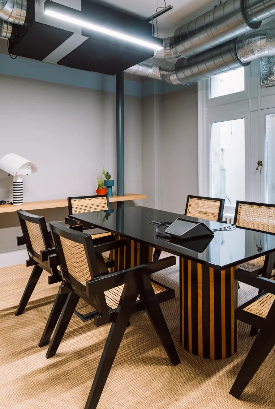 Meeting room at Huckletree Public Hall