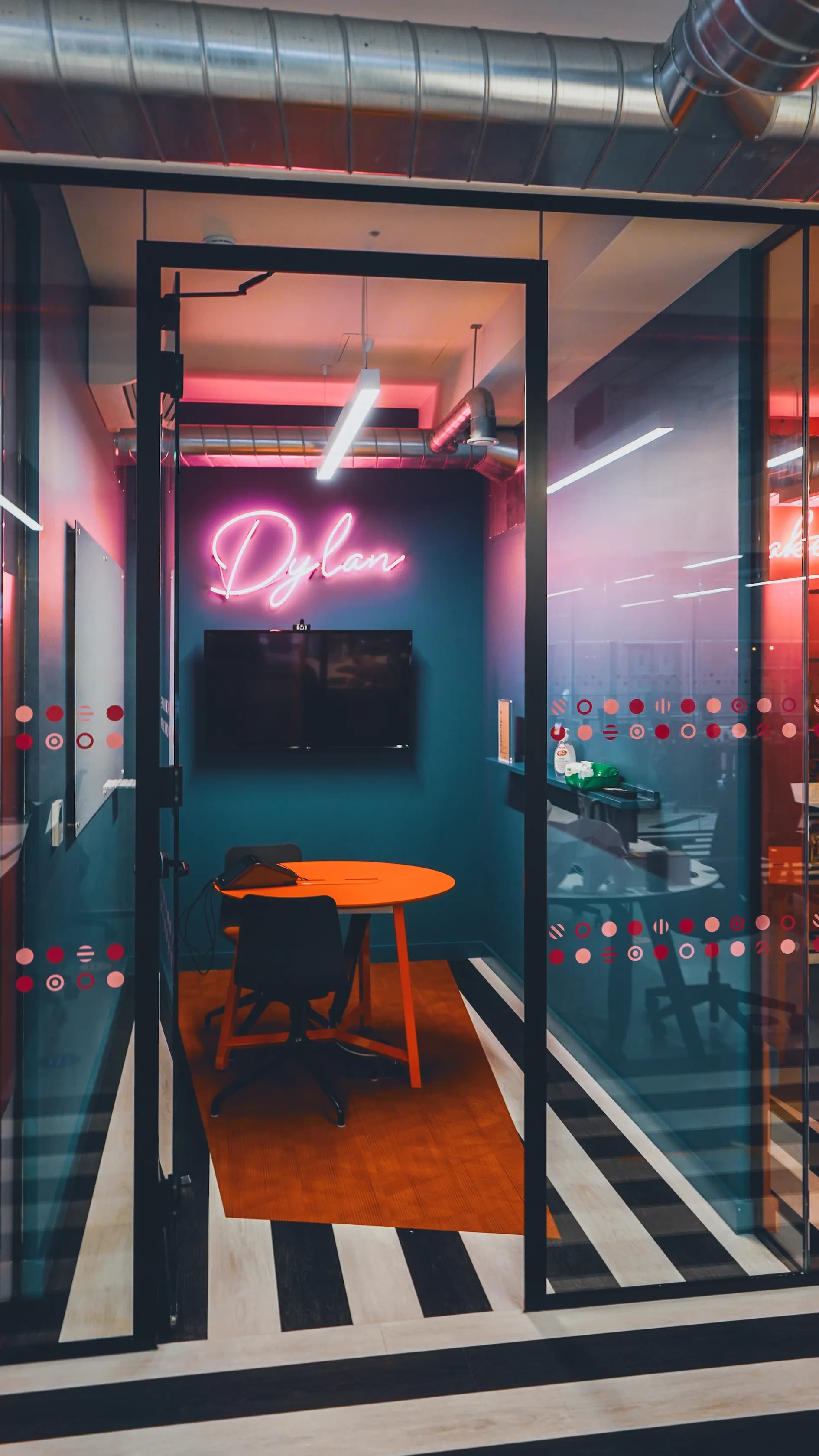 Meeting room at Huckletree Ancoats