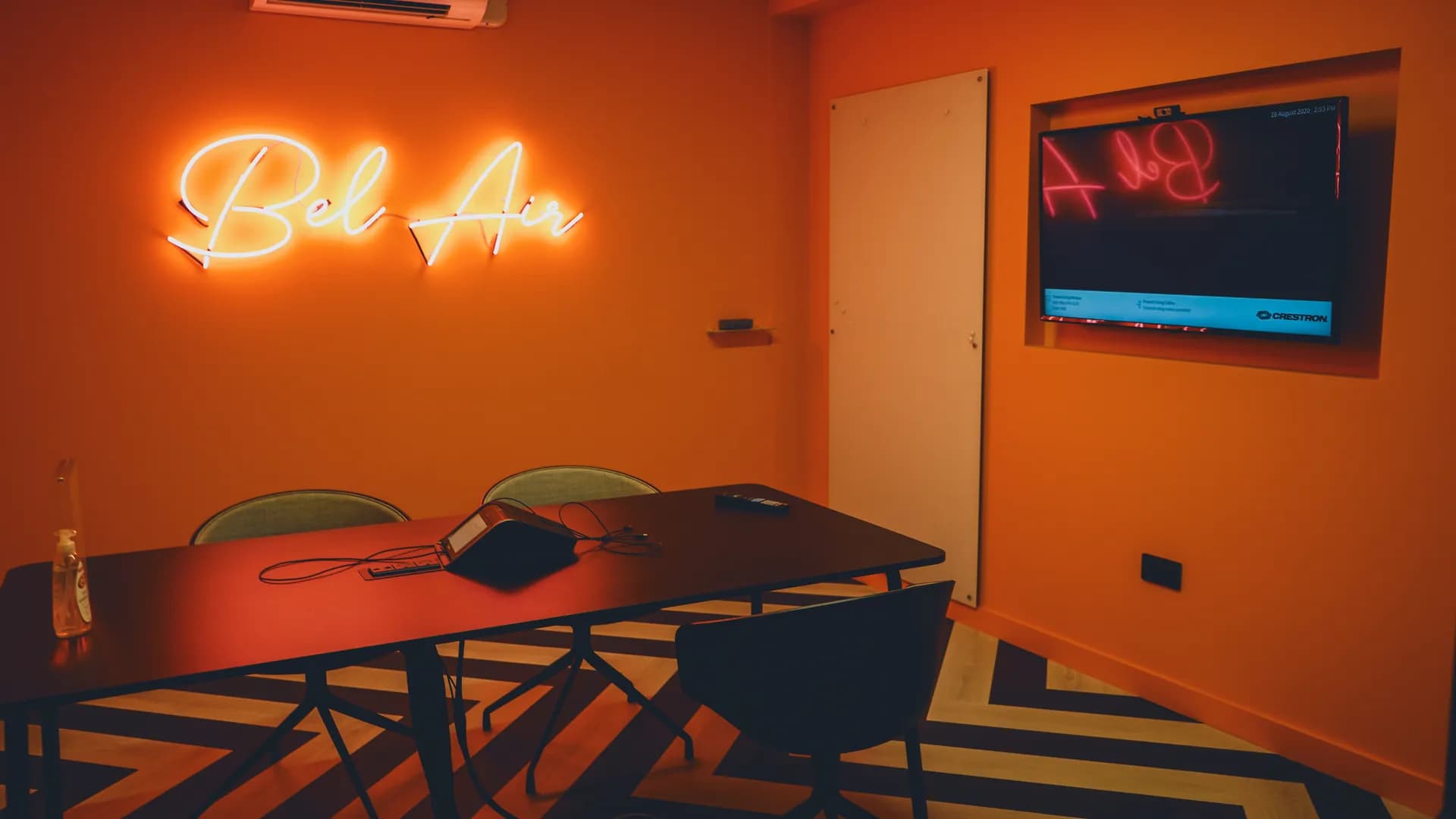 Meeting room at Huckletree Ancoats