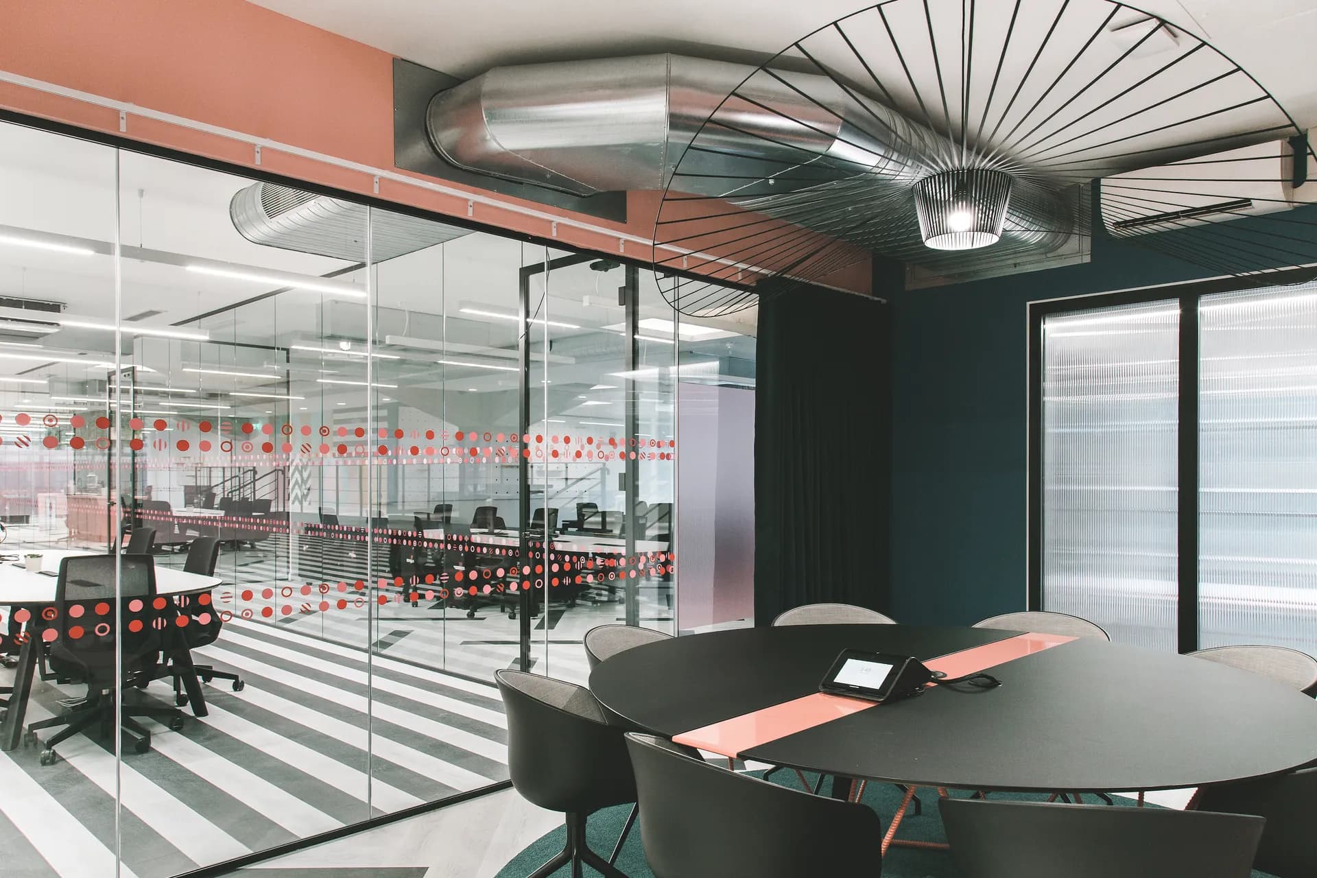Meeting room at Huckletree Ancoats