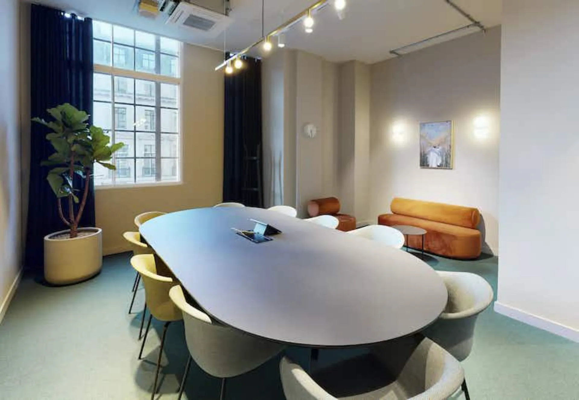 FORA meeting room venue hire spacious light boardroom conference room presentations